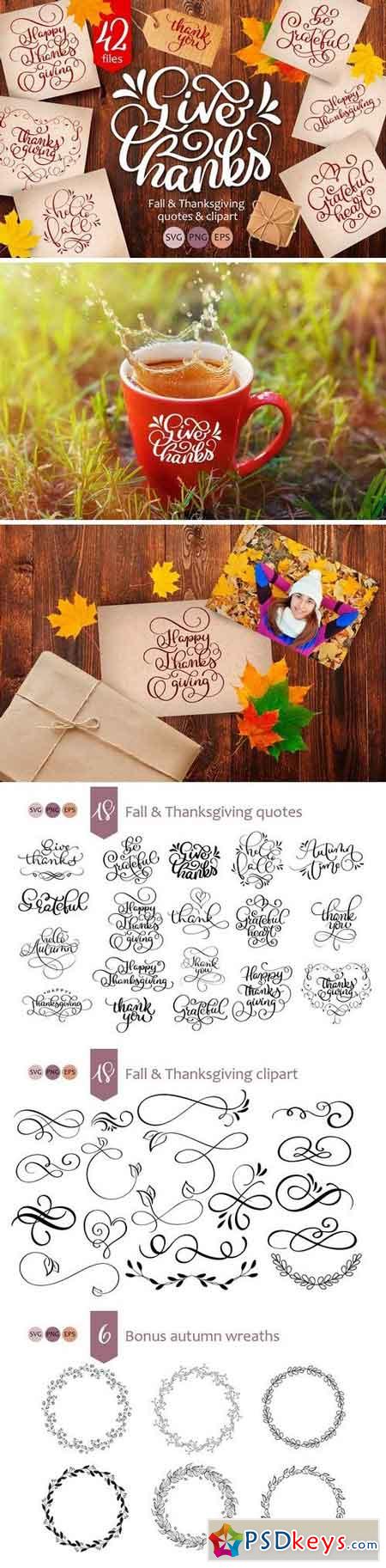 Calligraphy for Thanksgiving Day 2118882