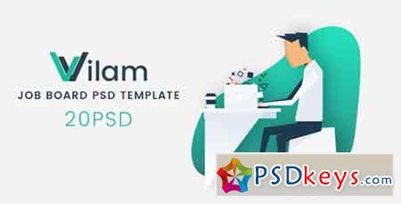 ViLam - Job Board PSD Template - 22094698