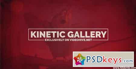 Kinetic Gallery 16692200 After Effects Template