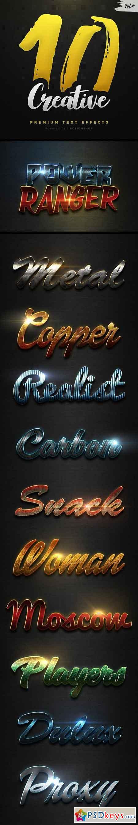 10 Creative Text Effects Vol.4 20998763