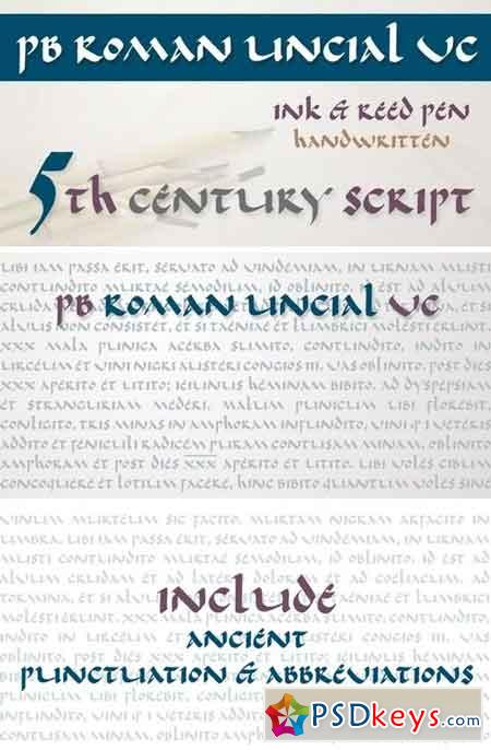 PB Roman Uncial Vc Font