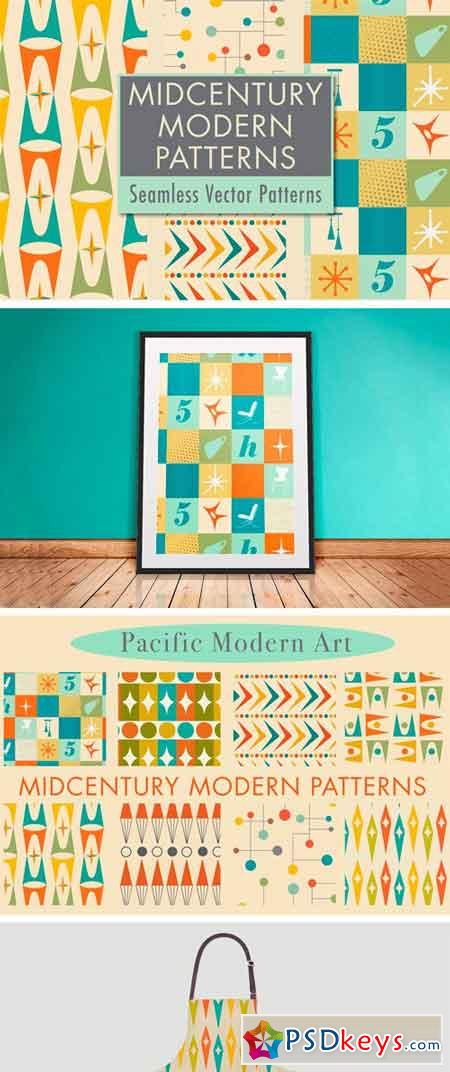 Mid-Century Modern Patterns Vol 5