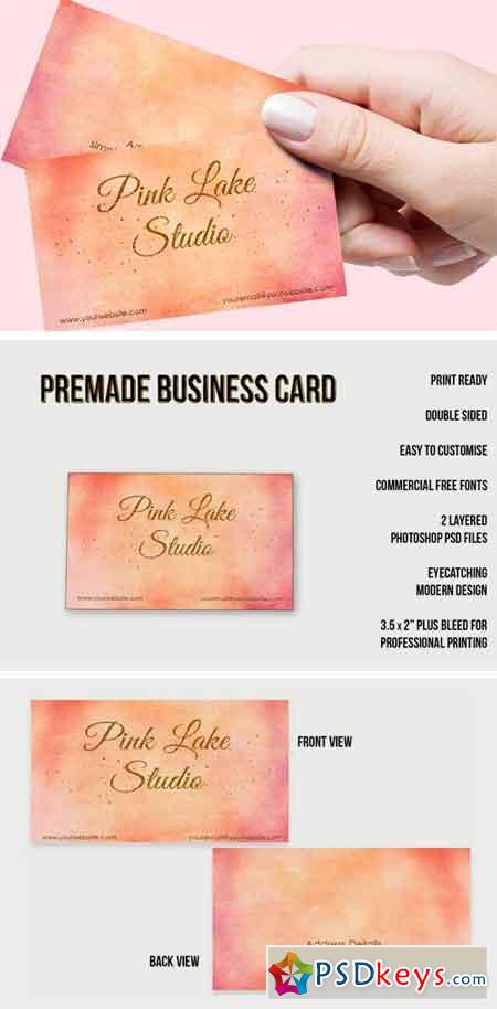 Gold Glitter Business Card Template 87177
