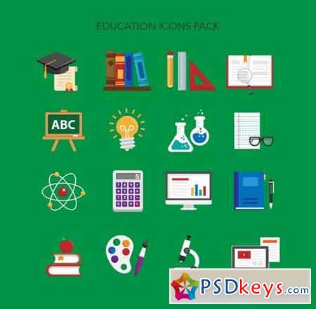 16 Education Icons 22198352