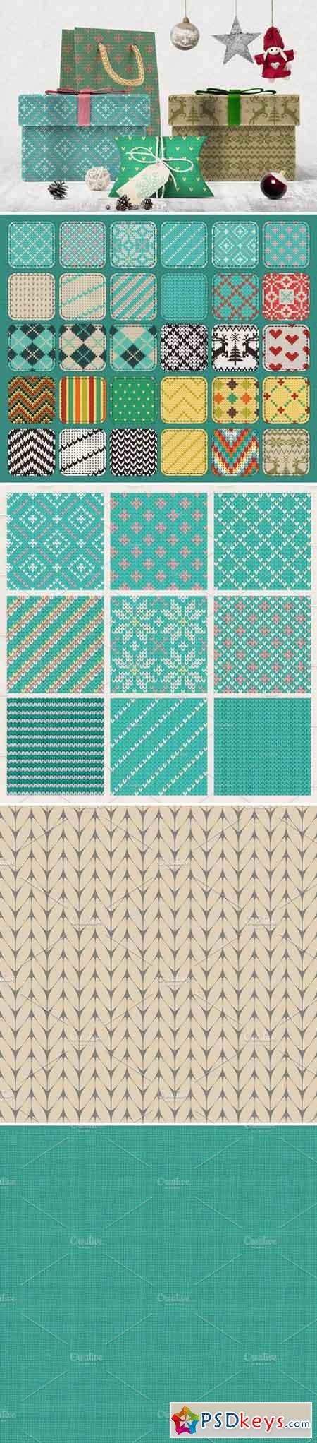 30 Seamless Knit Textures 122052