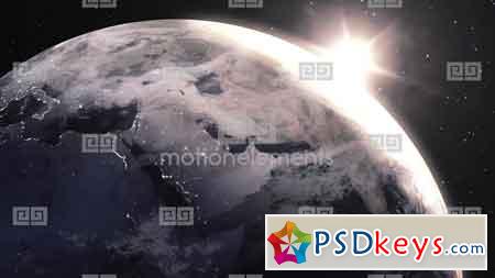MotionElements - Outer Space Sunrise 10314206