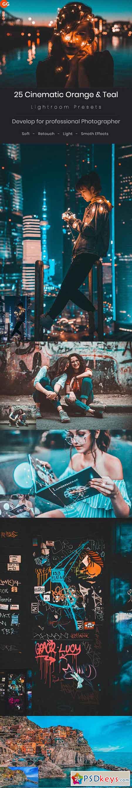 25 Cinematic Orange Teal Look Lightroom Preset 22244292