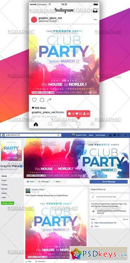 CLUB PARTY  SOCIAL MEDIA VIDEO TEMPLATE