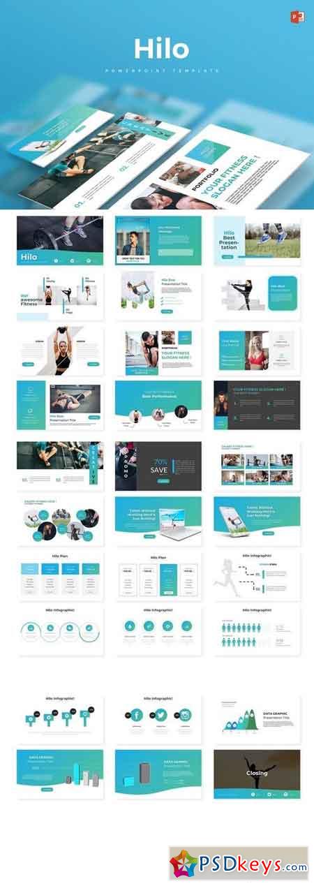 Hilo - Powerpoint Template 2871719