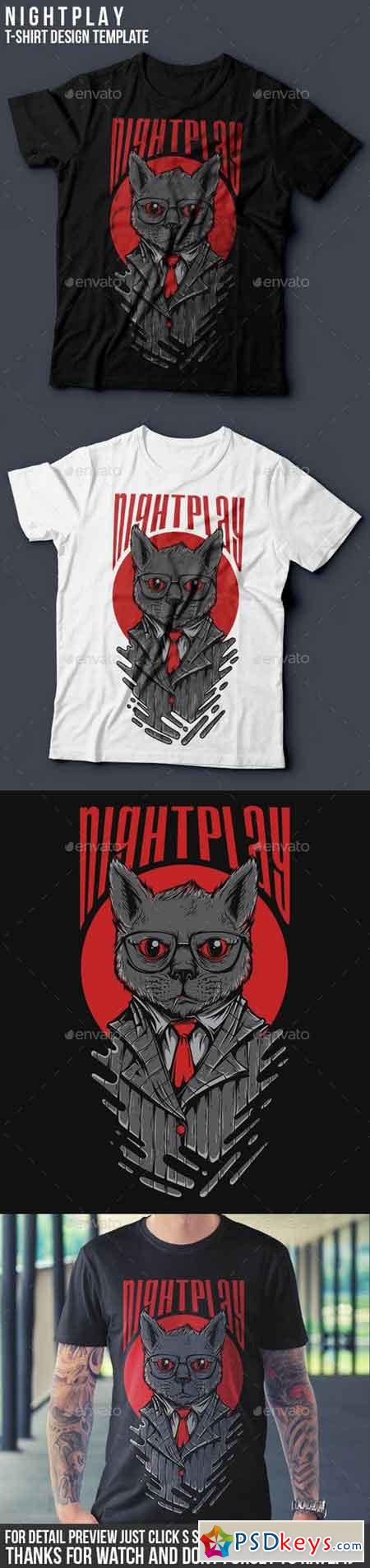 Nightplay T-Shirt Design 16272334