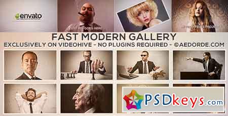 Fast Modern Gallery 6176237 After Effects Template