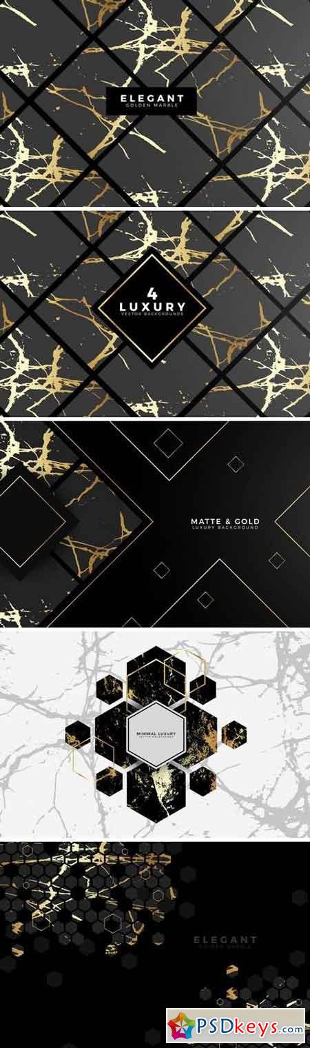 Golden Luxury Grunge Background