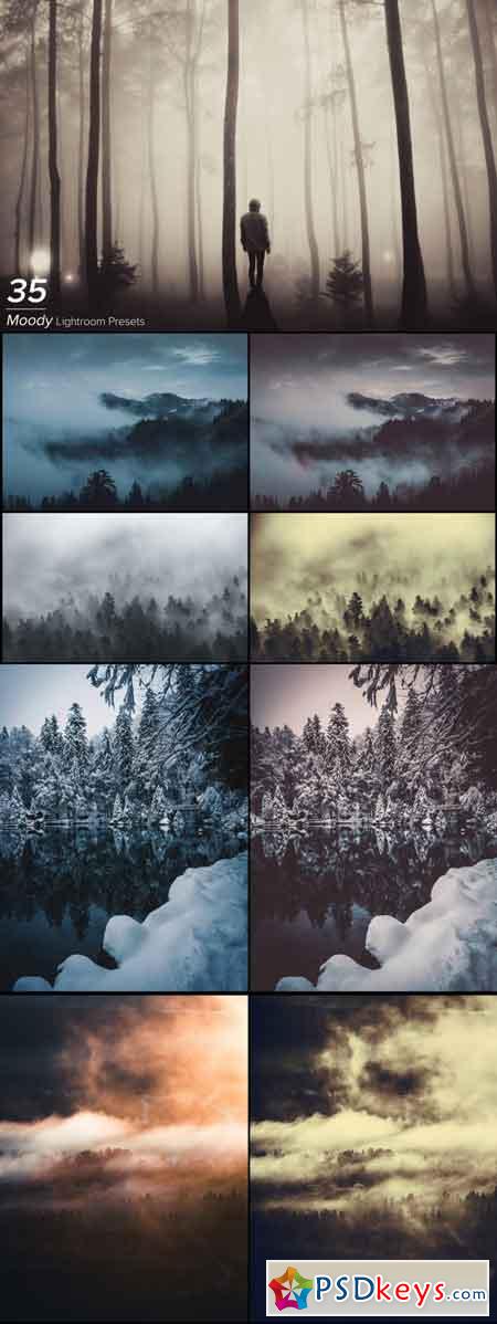 35 Moody Lightroom Presets 3480113