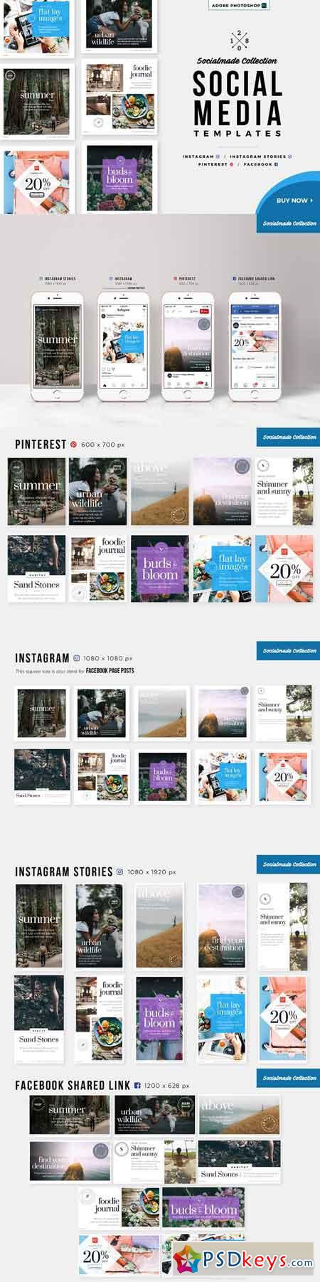 SocialMade Social Media Templates 2872161