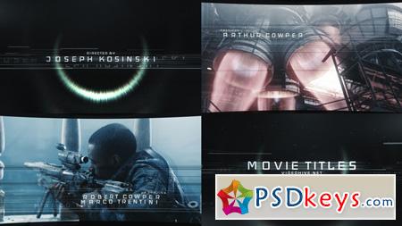 Movie Titles 9311922 After Effects Template