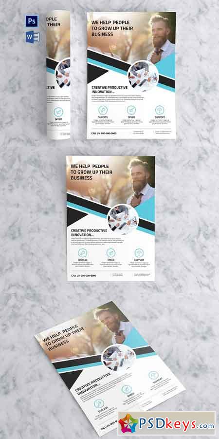 Clean Business Flyer 2878787
