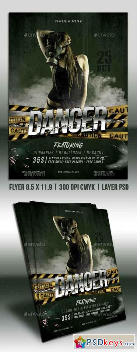 Danger Party Flyer 22489462