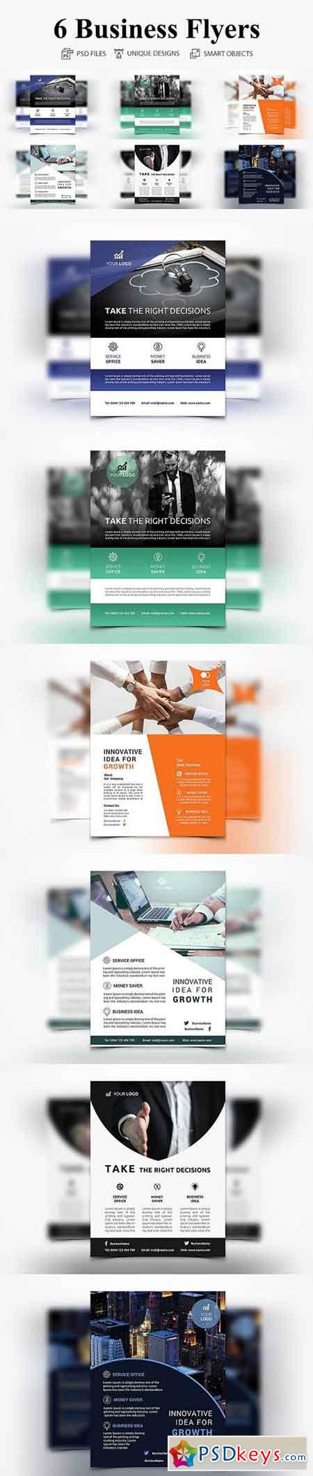 6 Business Flyers 2857612