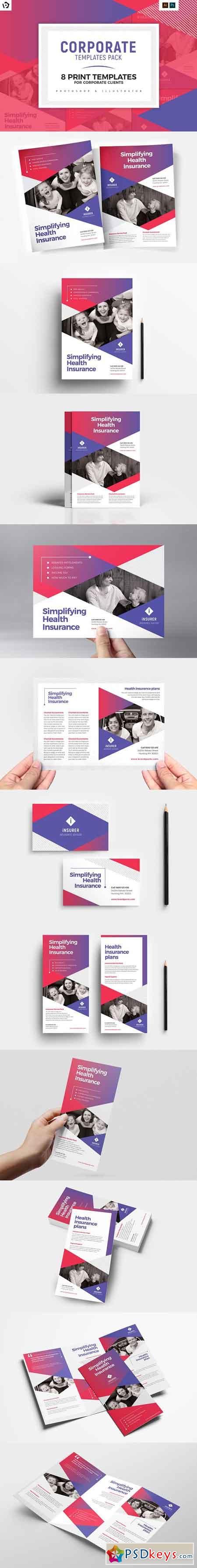 Modern Corporate Templates Pack 2717082