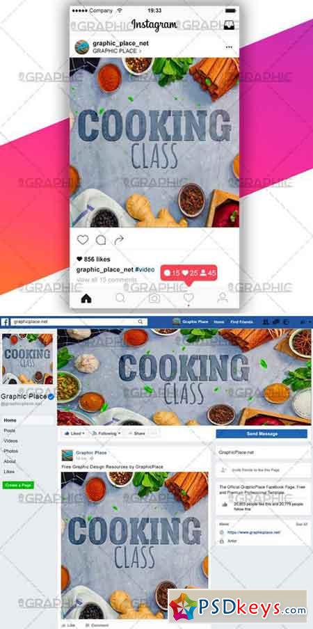 COOKING CLASS  SOCIAL MEDIA VIDEO TEMPLATE