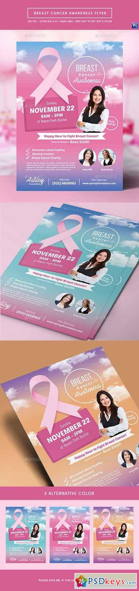 Breast Cancer Awareness Flyer 19263198