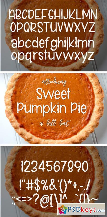 Sweet Pumpkin Pie 38517