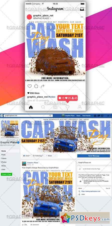 CAR WASH  SOCIAL MEDIA VIDEO TEMPLATE
