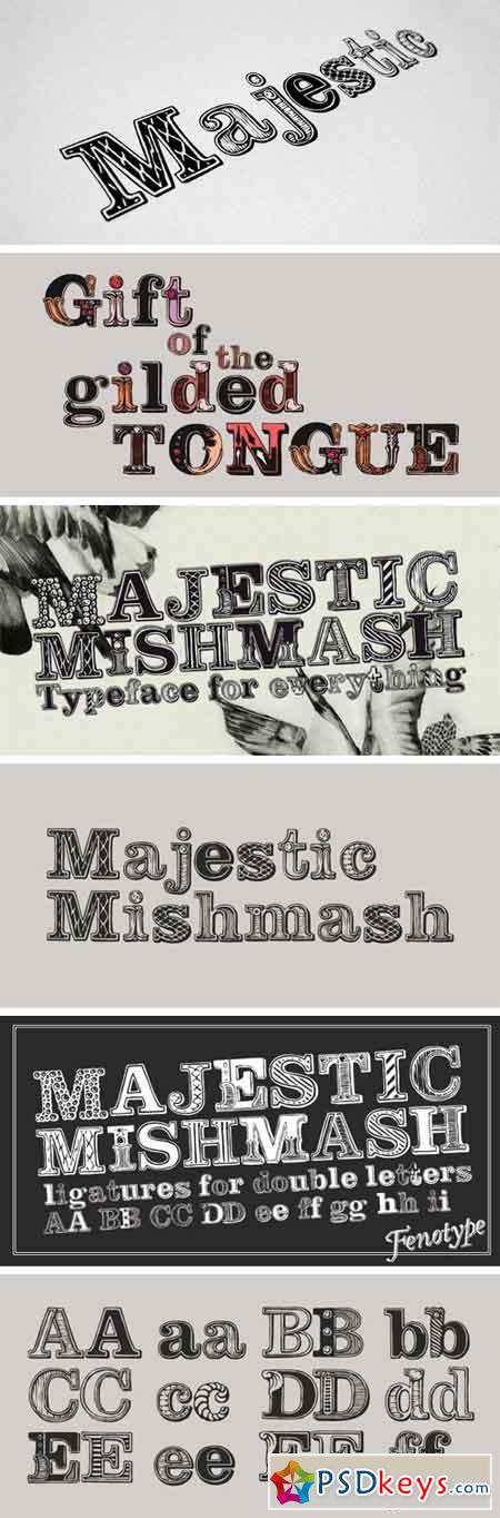 Majestic Mishmash Font