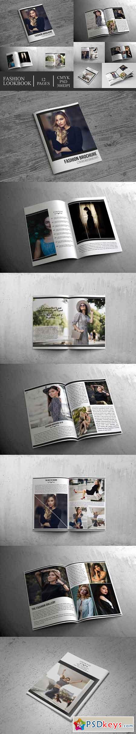 Fashion Lookbook Brochure 12 Pages 2809906