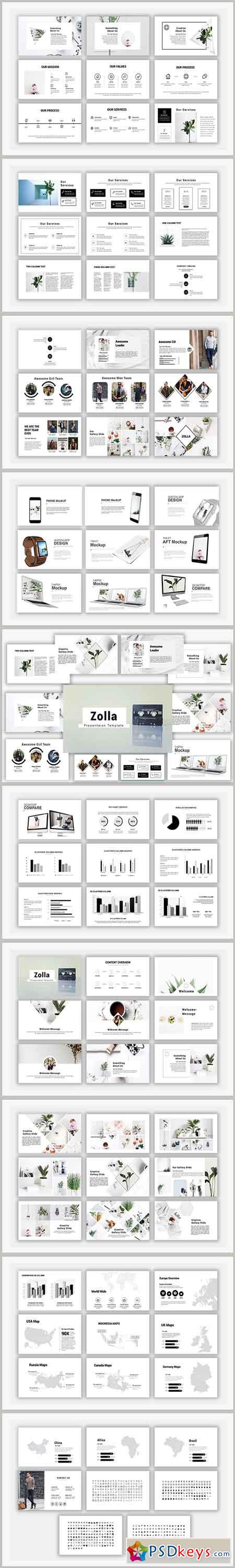 Zolla Powerpoint Template 3484885