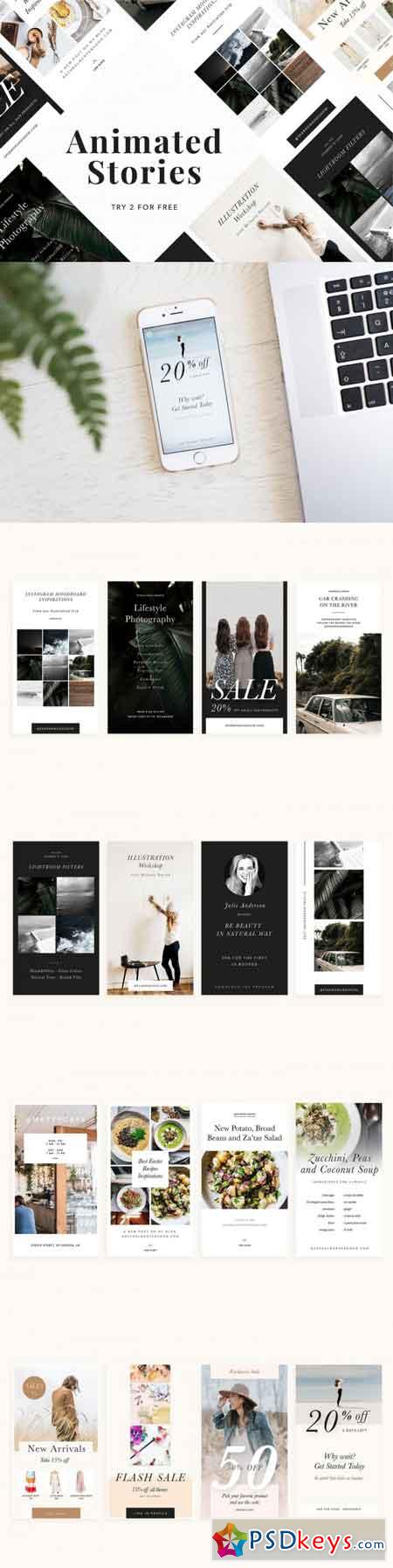 ANIMATED Stories Templates 3484270