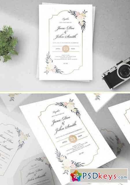 Floral Wedding Invitations 2910038