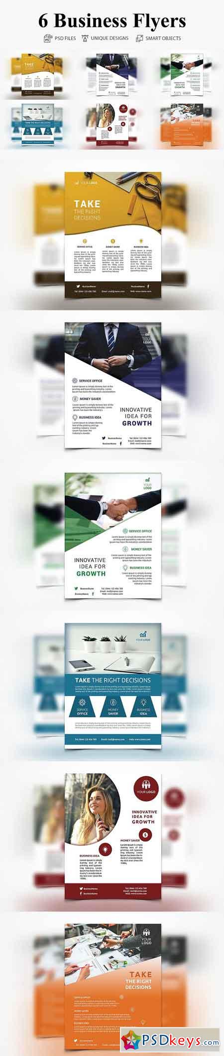 6 Business Flyers 2873269