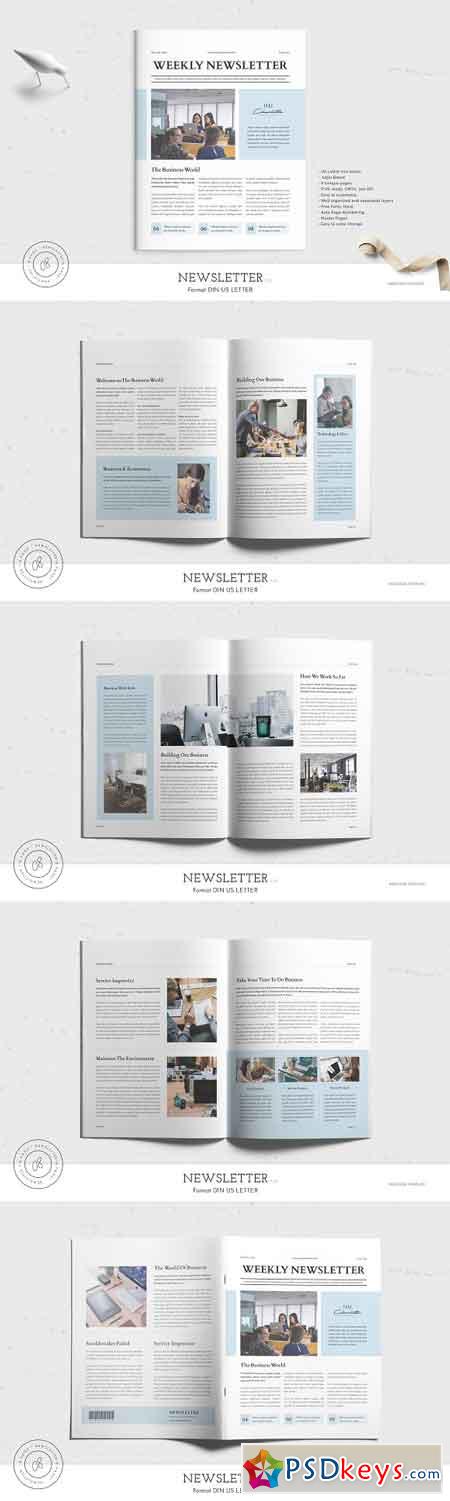 Newsletter Template 2820597