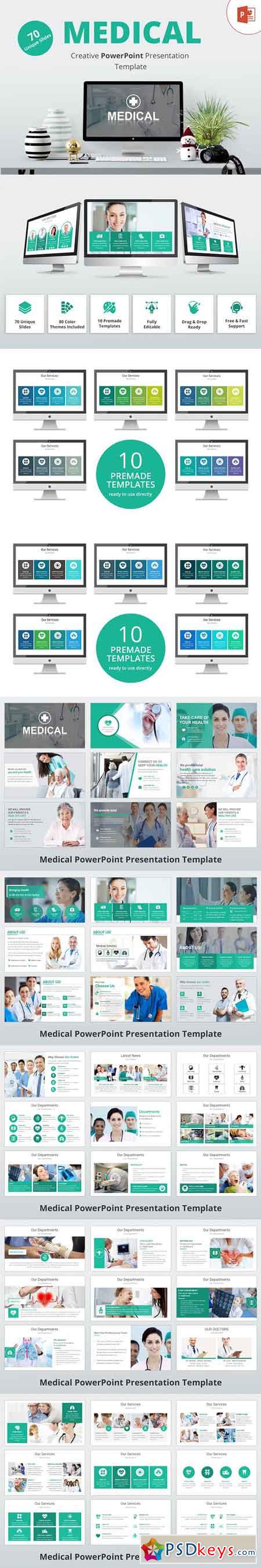 Medical PowerPoint Template 2913006