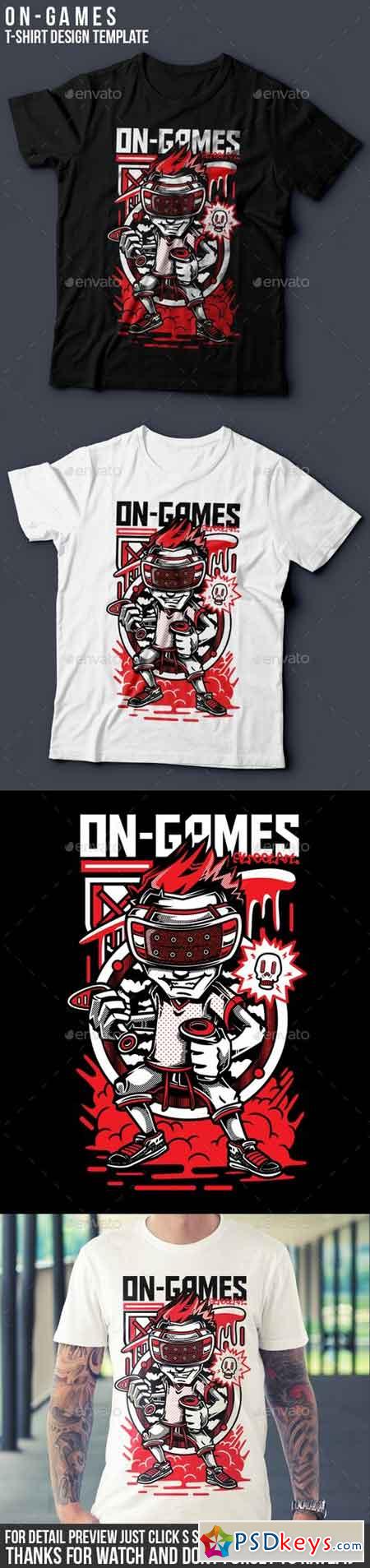 On-Games T-Shirt Design 18075219