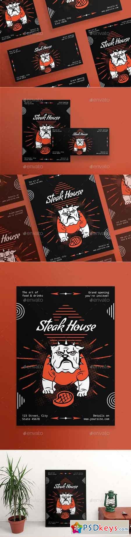 Steak House Flyers 20840780