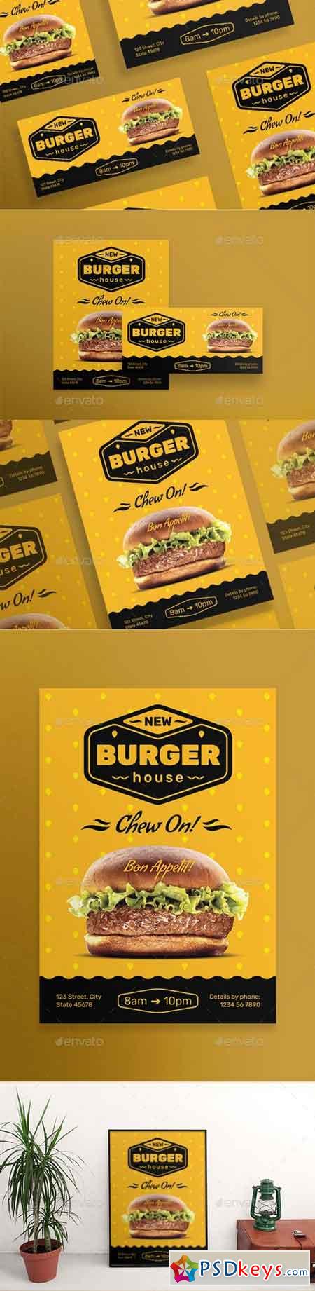Burger House Flyers 20835747