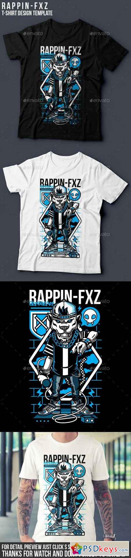 Rappin-FXZ T-Shirt Design 18074829
