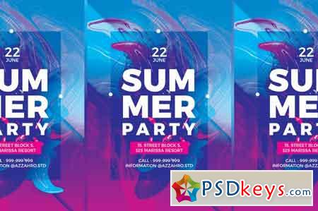 Summer Party Flyer 3487408
