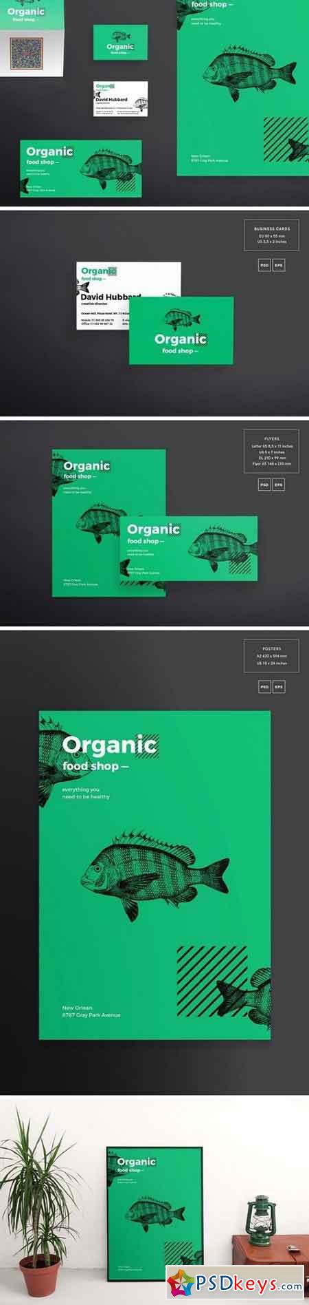Print Pack Organic Food Shop 1461286