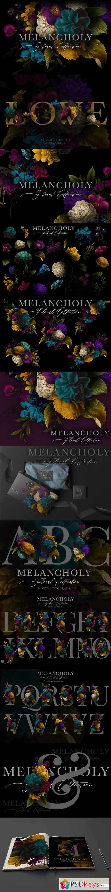 Melancholy Floral Collection 2906566
