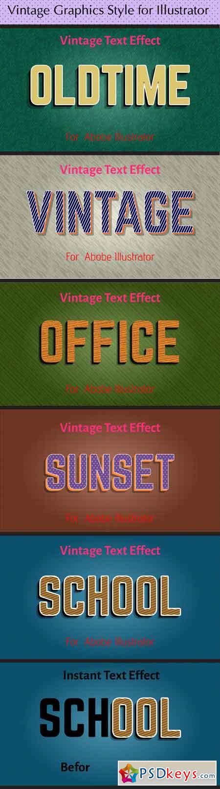 Vintage Graphics Style for Illustrator 22474418