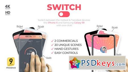 Switch PhoneX & S9 App Promo 21588746