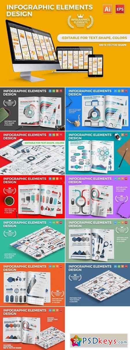 Infographics Elements Bundle