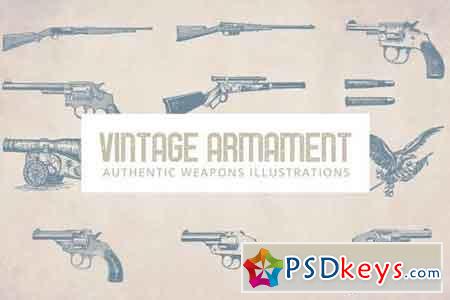Vintage Armament Illustrations
