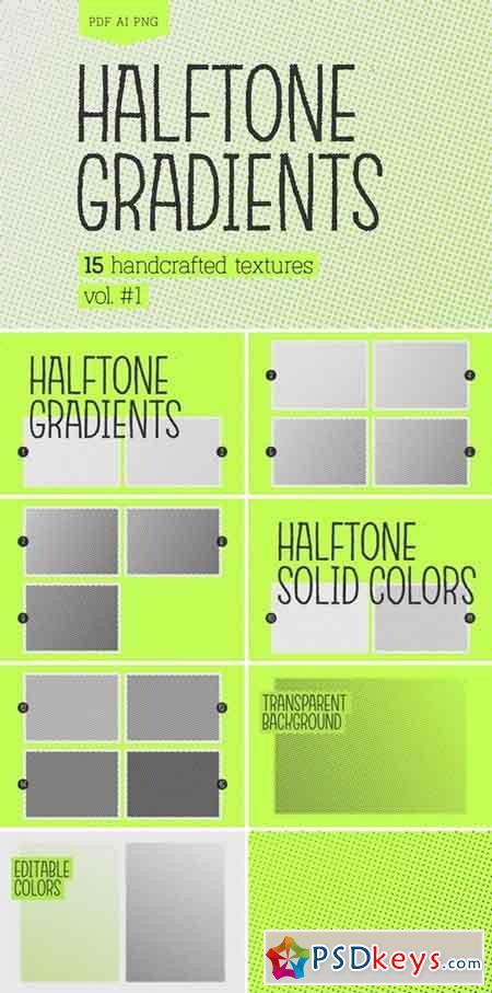 Halftone Gradients Vol.#1 2914466