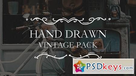 Hand Drawn Vintage Pack - Premiere Pro Templates 114852