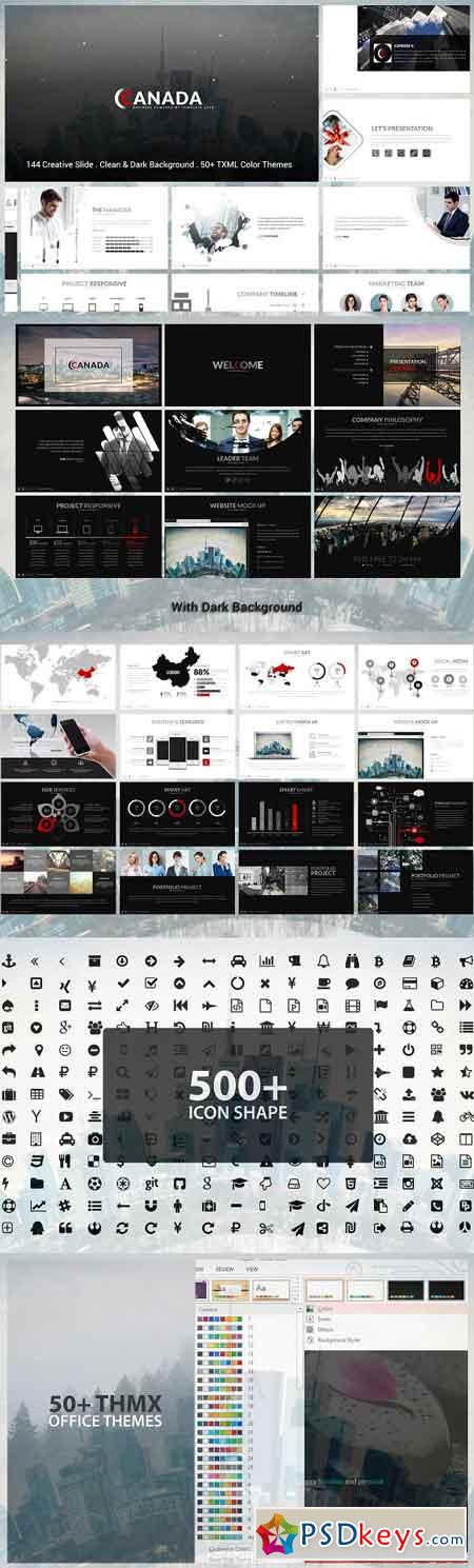 Canada Powerpoint Template 2930632