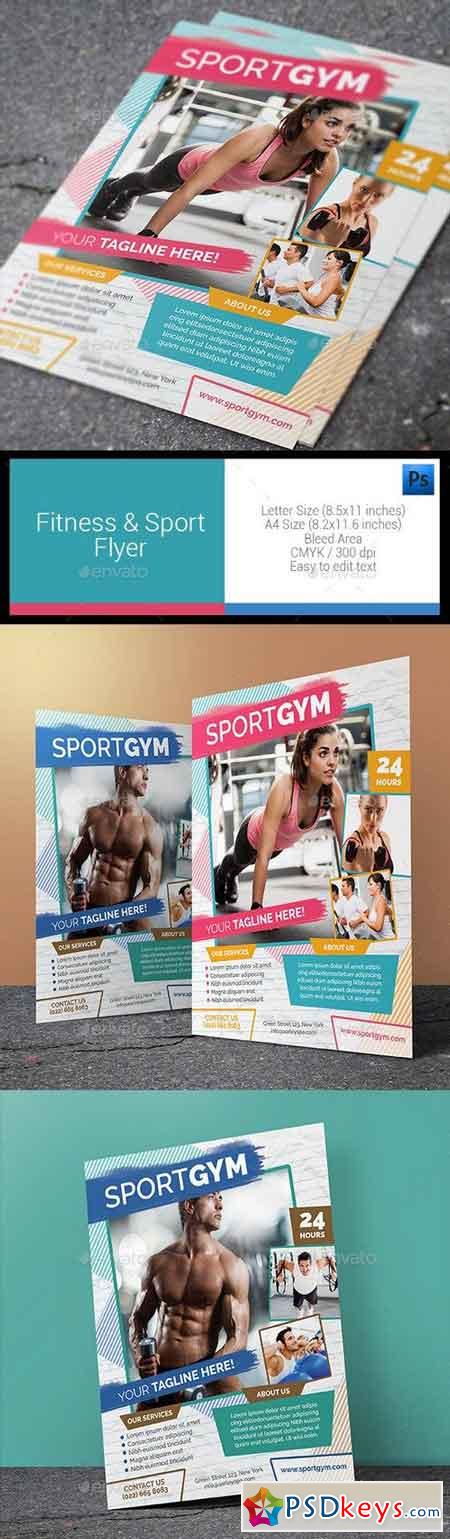 Fitness & Sport Flyer 11333702